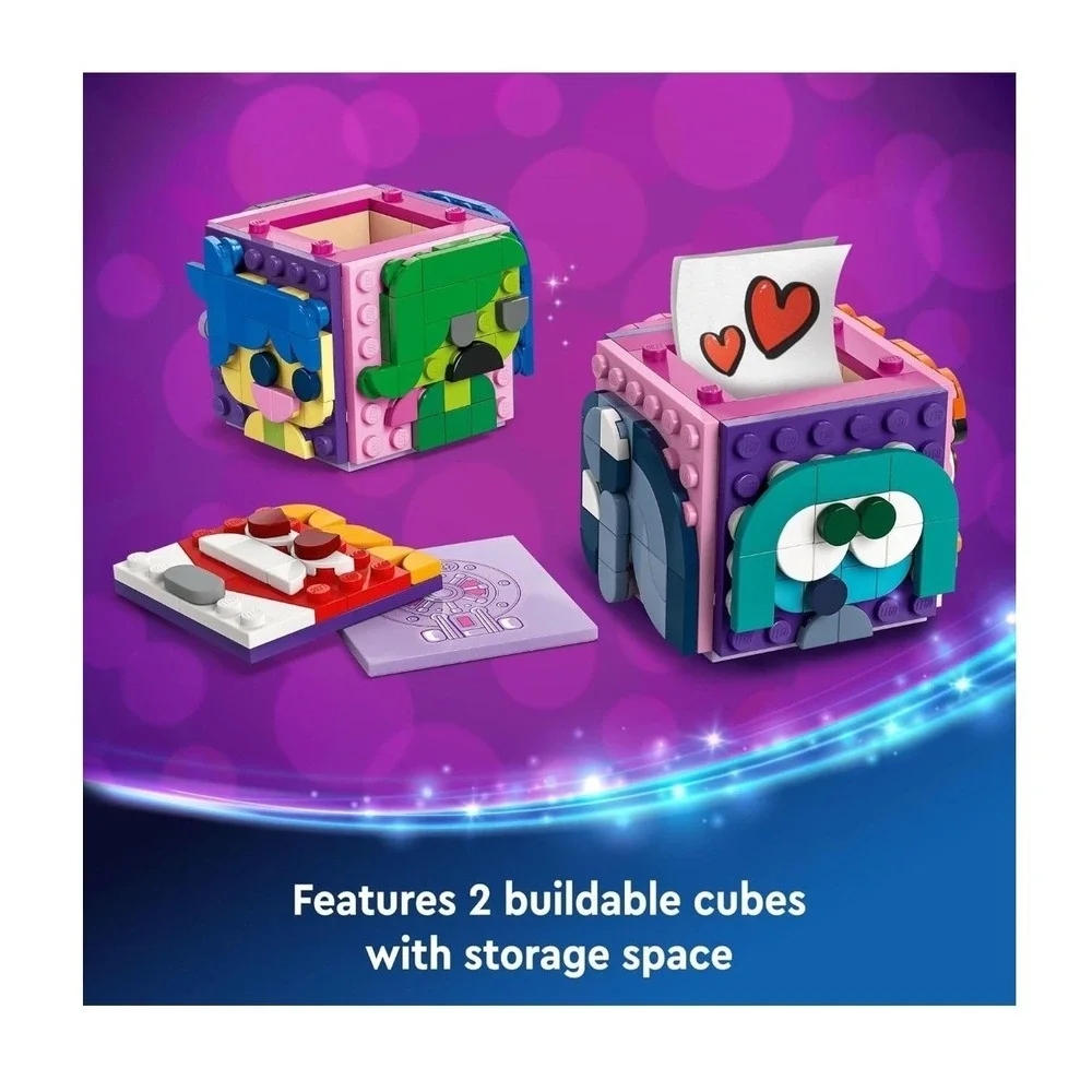 LEGO Disney Pixar Inside Out‎ 2 Mood Cubes 43248 Building Set 394 Pcs Joy A3